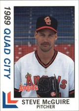 1989 Quad City Angels Best #14 Steve McGuire