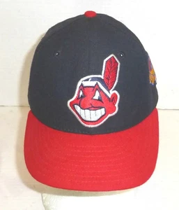 VTG New Era 59Fifty Cleveland Indians World Series 97 Fitted Hat Size: 7  READ - Picture 1 of 11
