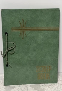 Vintage Scrapbook Album • Never Used • Green - Picture 1 of 5