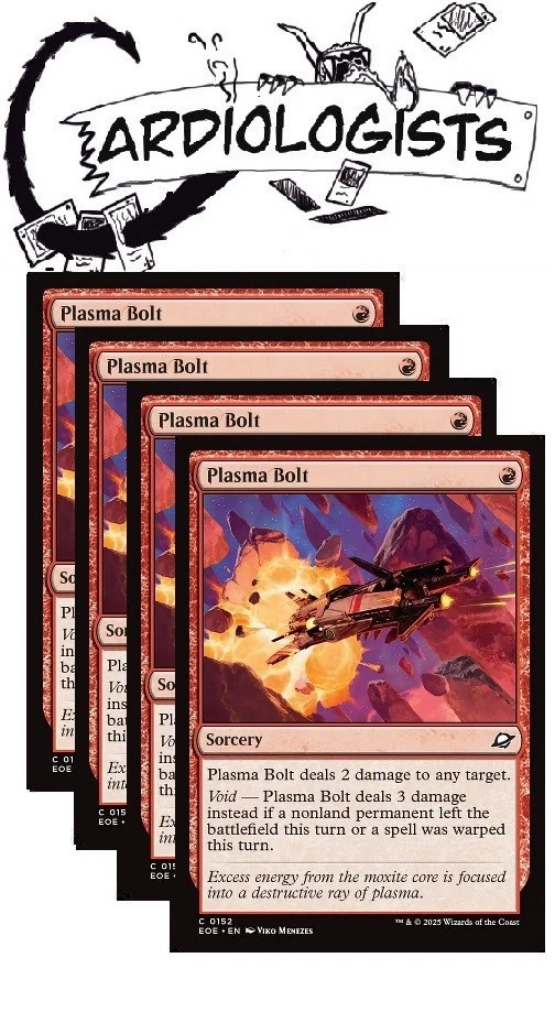 Plasma Bolt x4 | Magic the Gathering MTG | Edge of Eternity | NM - Image 1 of 1