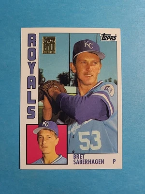 Brett Saberhagen 2001 Topps Traded 50 Years Reprint Baseball Card # T110 I4634 - Image 1 of 2