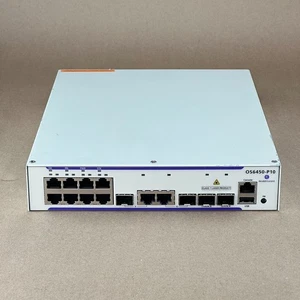 Gigabit Ethernet Switch 10 ports PoE | Alcatel-Lucent OmniSwitch OS6450-P10 - Picture 1 of 8