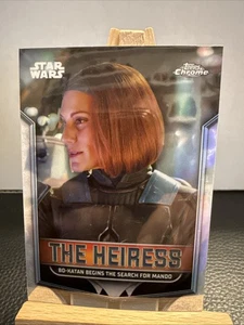 Bo-Katan Kryze 2024 Topps Chrome Star Wars The Heiress Insert #TH-9 - Picture 1 of 2