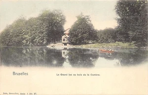 Belgique - BRUXELLES - Le grand lac au bois de la Cambre - Ed. Nels Série 1 N. 2 - Picture 1 of 2