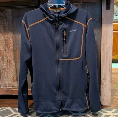 Sudadera con capucha Orvis Big Horn polar cremallera completa resistente al agua capa de carcasa - mediana para hombre Foto 1 de 4