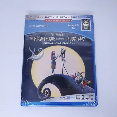 The Nightmare Before Christmas Blu Ray Sing Along Edition Exclusive Collect Pin - Image 1 of 3