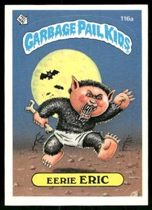 1986 Topps Garbage Pail Kids Series 3 #116a Eerie Eric - Picture 1 of 2