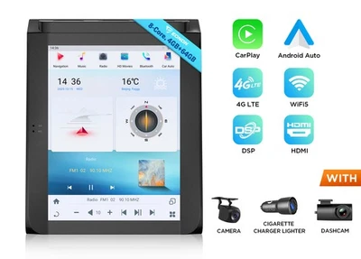 Eonon FDMX6S Android 4+64GB Car Stereo Radio GPS CarPlay DSP WiFi for Ford F-150 - Image 1 of 4