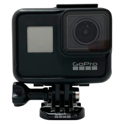GoPro Hero7 Black Action Camera 4K Waterproof MicroSD 2" LCD Used - Image 1 of 4