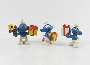 Schlumpf Schlümpfe == THEMA : Geburtstag Geschenke 3 Figuren Schleich - Bild 1 von 1