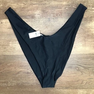 Aerie Cheekier Bikini Bottom Swim Size XXL Black High Cut Beach Summer NWT - Picture 1 of 5