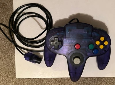 3rd Party Nintendo 64 Controller - Grape- Tight Stick - NOT OEM - Image 1 of 4