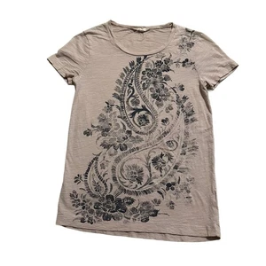 J Crew T-shirt Women’s Size XS Color Pink/Mauve graphic t-shirt  - Picture 1 of 4