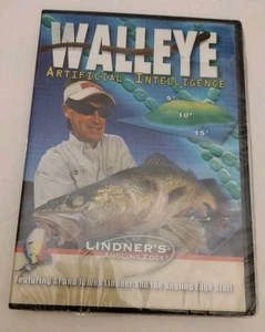 Walleye Artificial Intelligence  Lindner's Angling Edge DVD NEW SEALED - Picture 1 of 2