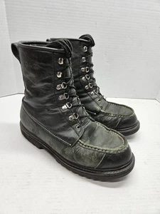 Stivali vintage Cabela's Green Kangaroo Featherlight Upland Hunting 10 1/2 D made in USA - Foto 1 di 9