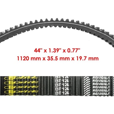 for Ski-Doo MXZ X 800 HO 2001-2007 / MXZ X 800R P-TEC 2009-2015 Drive Belt - Image 1 of 4
