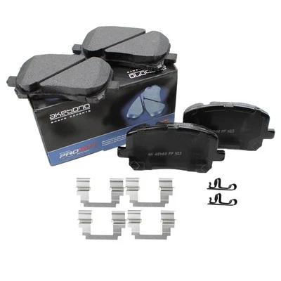 Pastillas de freno delanteras de cerámica Akebono ProACT para Pontiac Vibe Toyota Corolla Matrix Foto 1 de 4