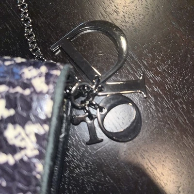 Outstanding Dior Wallet with Detachable Chain and Dior Charms Authentic - Image 1 of 4
