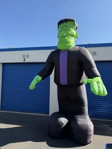 GEMMY 12 pies monstruo inflable Halloween Frankenstein gigante soplado por aire leer descripción - Imagen 1 de 24