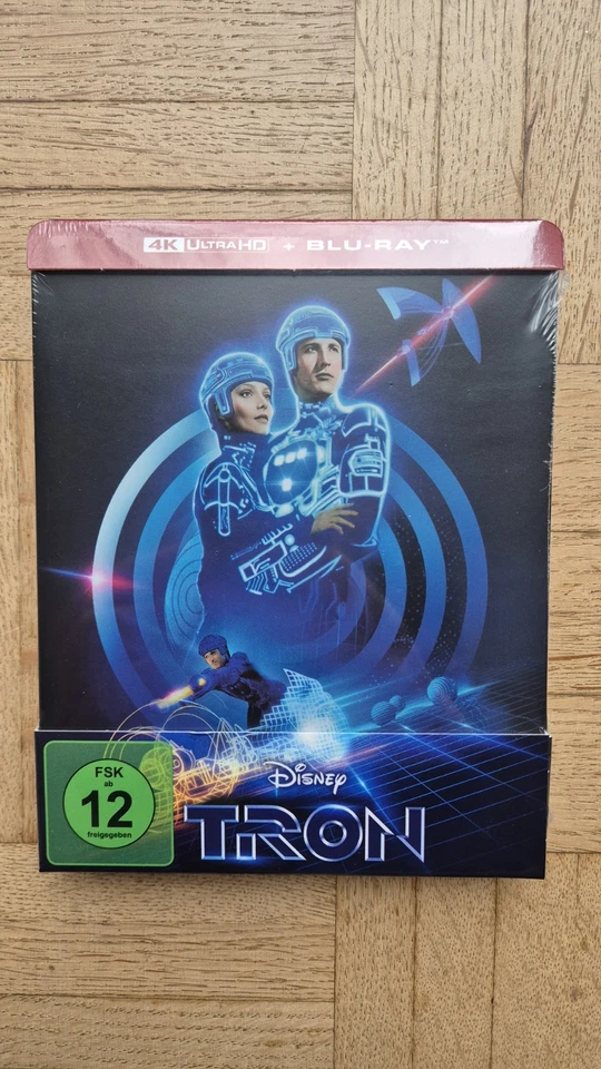 TRON 4K-Bluray Steelbook deutsche Ausgabe NEU/OVP - Bild 1 von 2