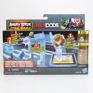 NUEVO Angry Birds Star Wars TELEPODS Duel Count With Dooku Set | Hasbro CA 2013 - Imagen 1 de 6