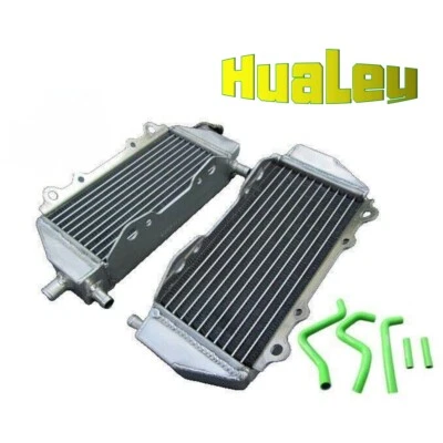 Manguera de radiador de aluminio para Kawasaki KX125 KX250 KX125/250 1995 1996 1994-2005 Foto 1 de 4