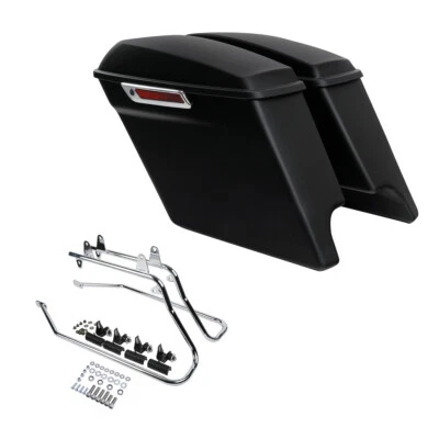 Soporte de conversión de alforja estirada de 5"" para modelos Harley Softail 84-17 Foto 1 de 4