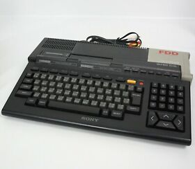 MSX2 SONY HB-F1XDmk2 HIT BIT Home Computer Maintained -New Rubber Belt- 212891