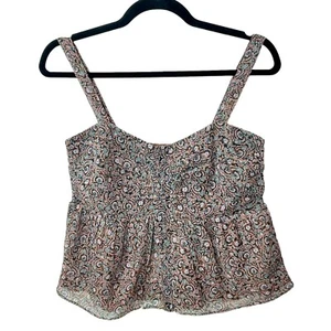 Walter Baker Carol Top Verona ärmellos braun/rosa W53240 Damen Small Neu mit Etikett - Bild 1 von 9