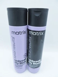 MATRIX TOTAL RESULTS UNBREAK MY BLONDE SHAMPOO & CONDITIONER 10.1 oz - Picture 1 of 2
