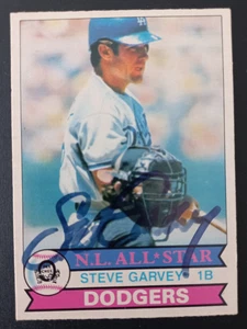 Los Angeles Dodgers Steve Garvey 1979 O-Pee-Chee card signed-autographed - Picture 1 of 2