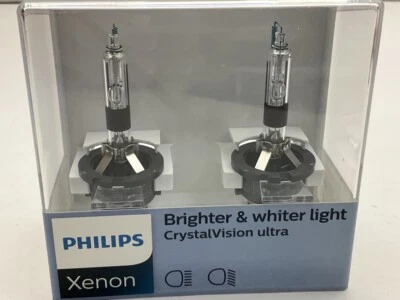 (2) Philips Xenon CrystalVision Ultra D2R Faro HID Bombillas D2RCVS2 Foto 1 de 4