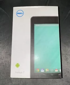 NEW Dell Venue 7 16GB, Wi-Fi, HD 7in DISPLAY model 3740 - Black - Picture 1 of 4