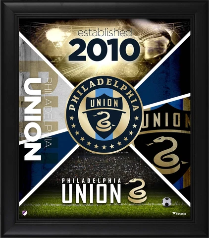 Philadelphia Union Framed 15" x 17" Team Impact Collage Cover