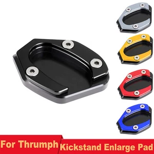 Kickstand Seitenständer Erweiterung Pad Für Thrumph Speed Twin1200, Thruxton1200 - Picture 1 of 18