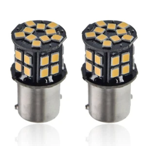 2x BAY15D 1157 21/5W LED Lampe Birne Rücklicht/Bremslicht C Positive Erdung 6V - Afbeelding 1 van 8
