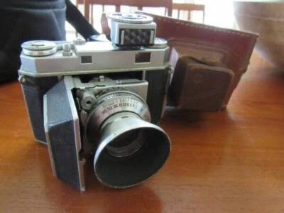 Cámara Kodak Retina IIa 016 Retina-Xenón f:2/50 mm y estuche - Medidor de luz - Capucha para lente Foto 1 de 4