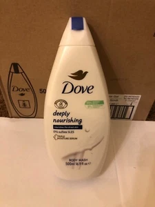 Dove Deeply Nourishing Body Wash [3 Pack] 16.9OZ (500ML) - Picture 1 of 5