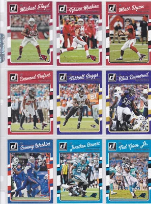 2016 Donruss Football Base, Rookies, and Inserts  - Image 1 of 4