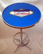 Welcome To Fabulous Las Vegas Blue Pub Table Brand New!