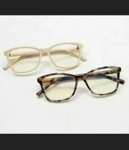 Prive Revaux The Luxe Blue Light Readers Set of Two Reading Glasses Nude / Ivory - Picture 1 of 1