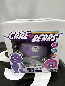 Care Bears Share Bear Humidifier For Bedroom Purple 2 Mist Modes USB Powered $38 - Picture 1 of 5
