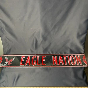 Eastern Washington University Eagle Nation EWU Blechschild 3 Fuß breit versiegelt - Bild 1 von 5