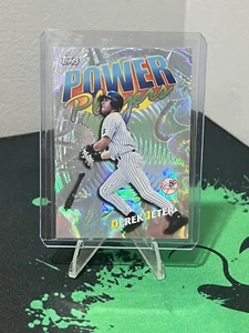 Derek Jeter 1999 Topps Power Players Holo Foil Refractor HOF Yankees - Picture 1 of 2