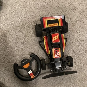 Radioshack Zebra Buggy Off Road RC Car Vintage (For Parts) Runs See Description - Picture 1 of 15