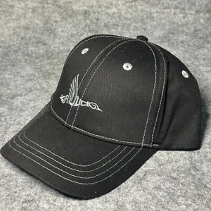 Dr. Entenmütze - schwarze Strapback Cap - gesticktes Logo - Bild 1 von 7