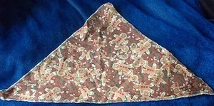 Christmas Holiday Dog Bandana Ginger Bread Man Cookie #1092 - Picture 1 of 1