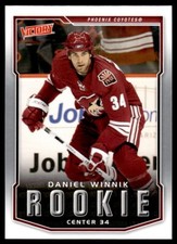 2007-08 Upper Deck Victory Daniel Winnik Rookie Phoenix Coyotes #306