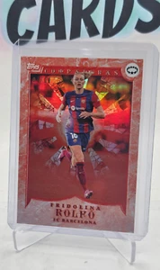Topps Aitana Bonmati Curated Set - Fridolina Rolfö FC Barcelona Red /10 - Picture 1 of 2