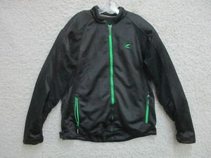 RS Taichi Motorcycle Jacket 54 EU 3XL JPN Extra Large US Black Green Armored Men - Picture 1 of 14
